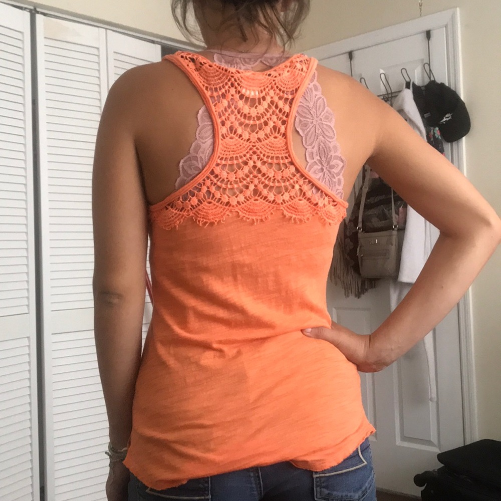 Tank top orange Roxy - Picture 2 of 2